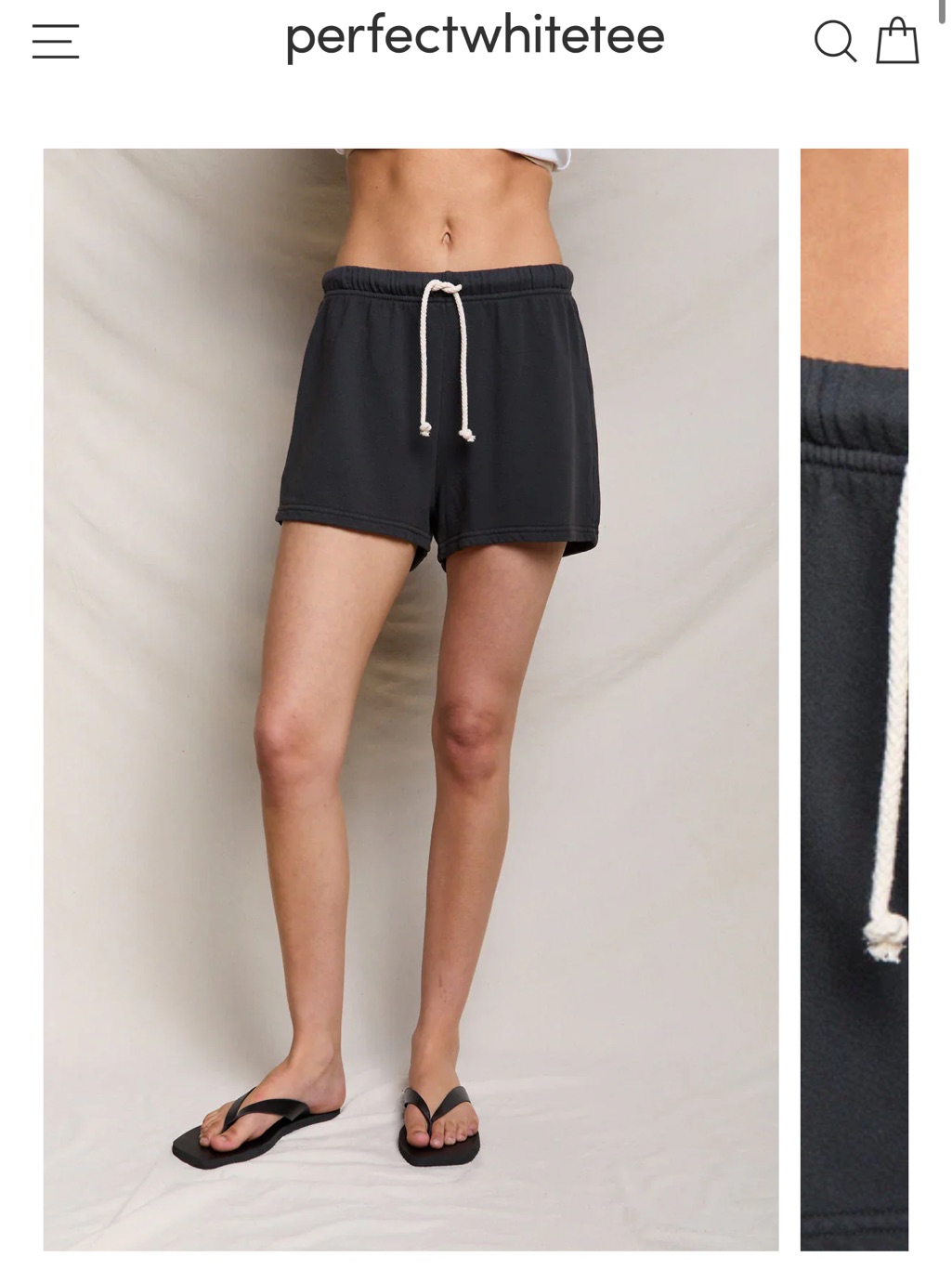 Perfectwhitetee Layla Sweat Short